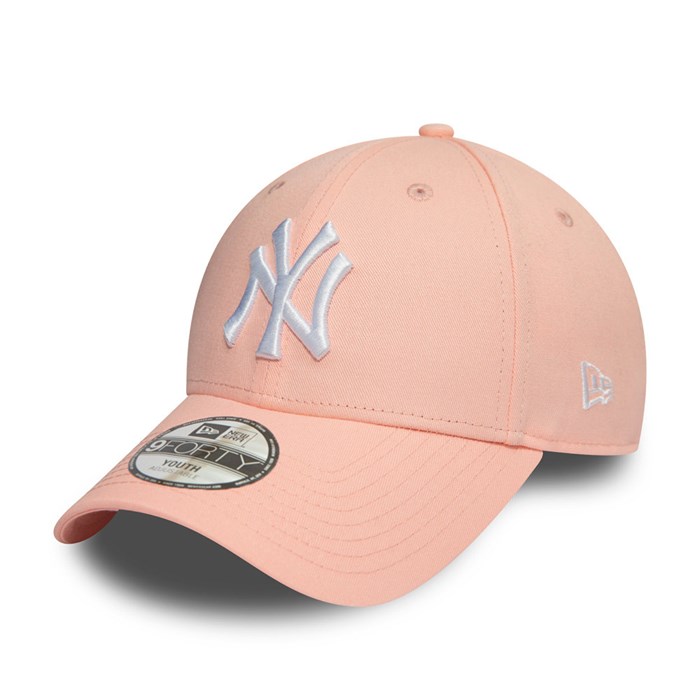 New York Yankees Lapset 9FORTY Lippis Pinkki - New Era Lippikset Outlet FI-394680